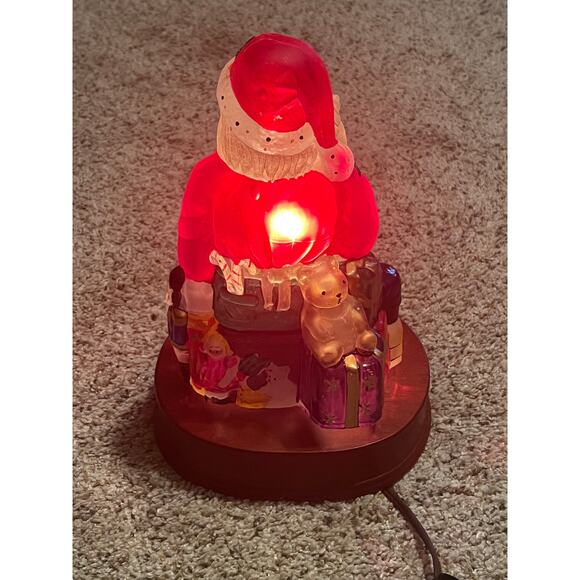 Old World Christmas Yuletide Santa Illuminated 1996 Lighted - Picture 11 of 16